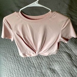 Pink Crop top
